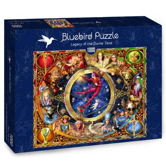 Bluebird Legacy of the Divine Tarot Puzzle 1000 pièces Bluebird Legacy of the Divine Tarot Puzzle 1000 pièces