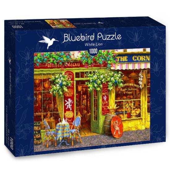 Puzzle Bluebird Restaurant León Blanco 1000 pièces