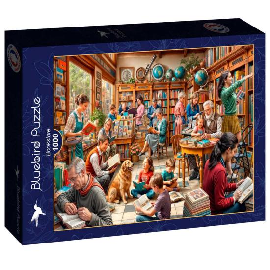 Puzzle Bluebird Librairie 1000 pièces