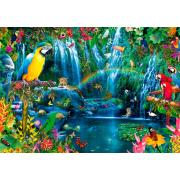 Puzzle Bluebird Perroquets tropicaux 1000 pièces