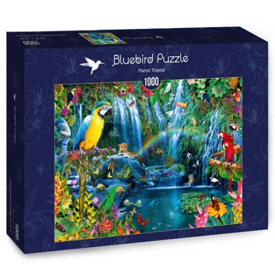 Puzzle Bluebird Perroquets tropicaux 1000 pièces