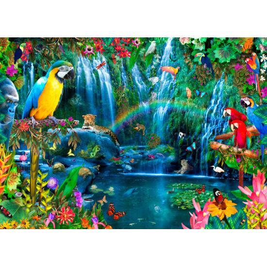 Puzzle Bluebird Perroquets tropicaux 1500 pièces