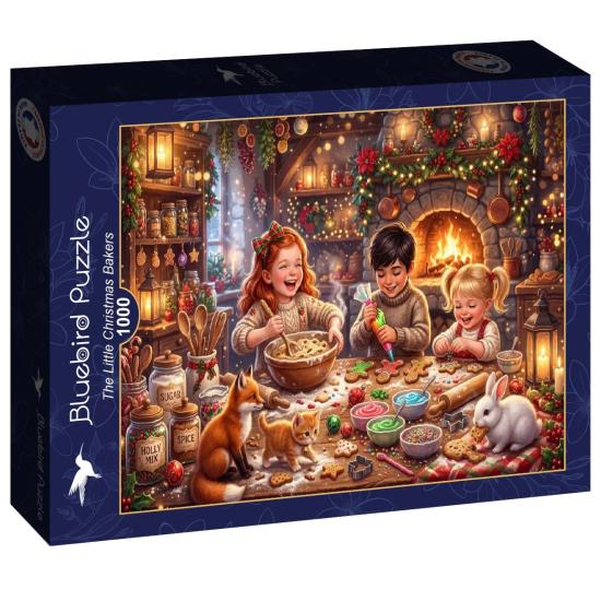 Puzzle Bluebird Les Petits Boulangers De Noël 1000 Pieces