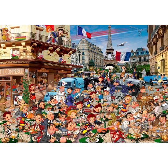 Puzzle Bluebird Les Trente Glorieuses 1000 pièces