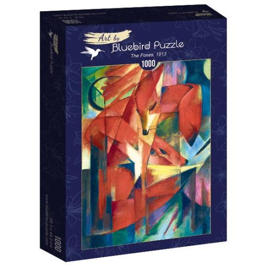Puzzle Bluebird Les Renards 1000 pièces