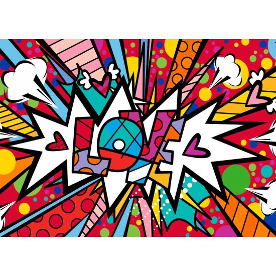 Puzzle Bluebird Love Pop Dot Burst 500 pièces