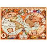 Puzzle Bluebird Vintage Map 1000 pièces