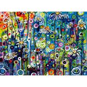 Puzzle Bluebird Marguerites de 4000 Pcs