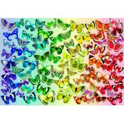 Puzzle Bluebird Papillons Colorés 1000 Pièces