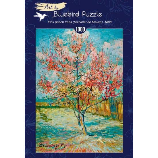 Puzzle Bluebird Fleur de pêcher 1000 pièces
