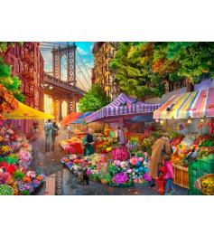 Puzzle Bluebird Marché aux Fleurs de Brooklyn 500 pièces