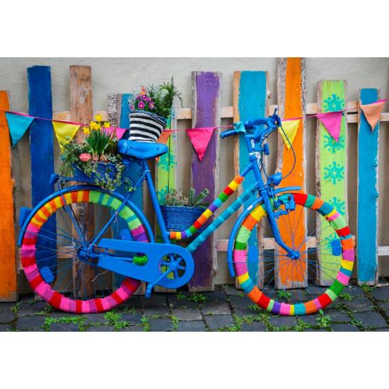 Puzzle Bluebird Mon précieux vélo coloré 1000 pièces