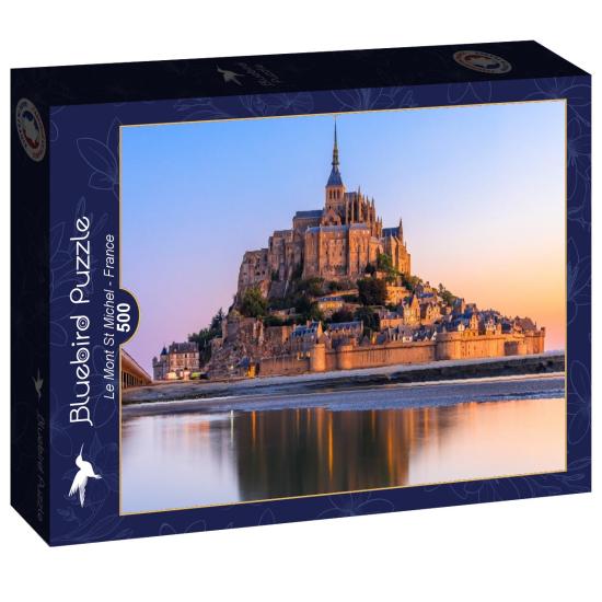 Puzzle Bluebird Le Mont St Michel, France de 500 pièces
