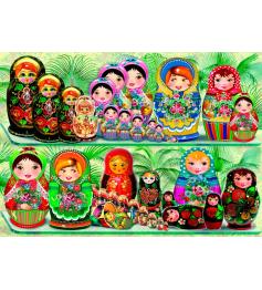 Puzzle Bluebird Poupées Matryoshka 1000 pièces