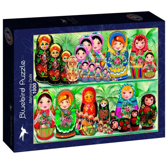 Puzzle Bluebird Poupées Matryoshka 1000 pièces