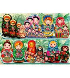 Puzzle Bluebird Poupées Matryoshka 6000 Pièces