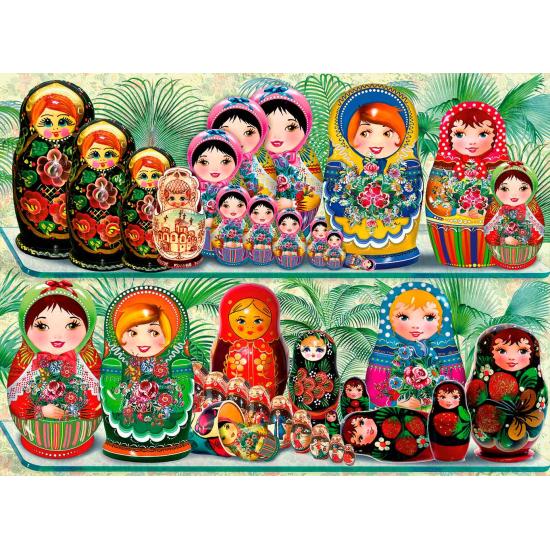 Puzzle Bluebird Poupées Matryoshka 6000 Pièces