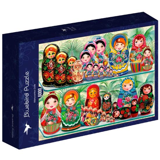 Puzzle Bluebird Poupées Matryoshka 6000 Pièces