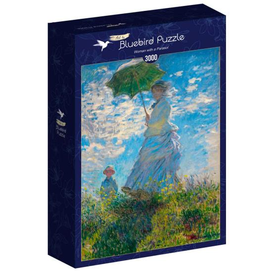 Puzzle Bluebird Femme avec parapluie 3000 pièces