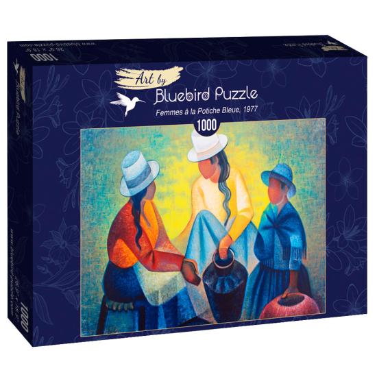 Puzzle Bluebird Femmes à la Potiche Bleue 1000 pièces