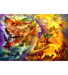 Puzzle Bluebird Un monde fantastique et coloré 1000 pièces