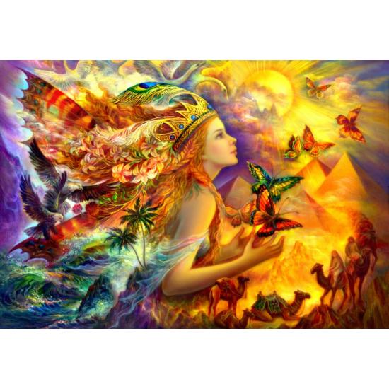 Puzzle Bluebird Un monde fantastique et coloré 1000 pièces