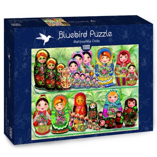 Puzzle Bluebird Poupées Matryoshka 1000 pièces