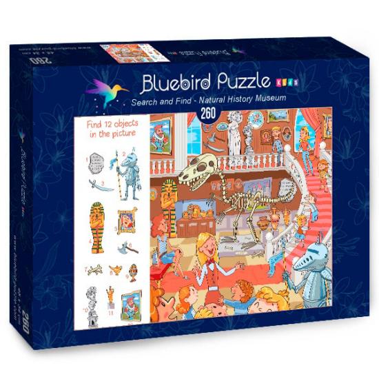 Bluebird Puzzle Musée d'Histoire Naturelle 260 pièces Bluebird Puzzle Musée d'Histoire Naturelle 260 pièces