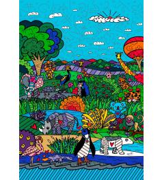 Puzzle Bluebird Nature 1000 pièces