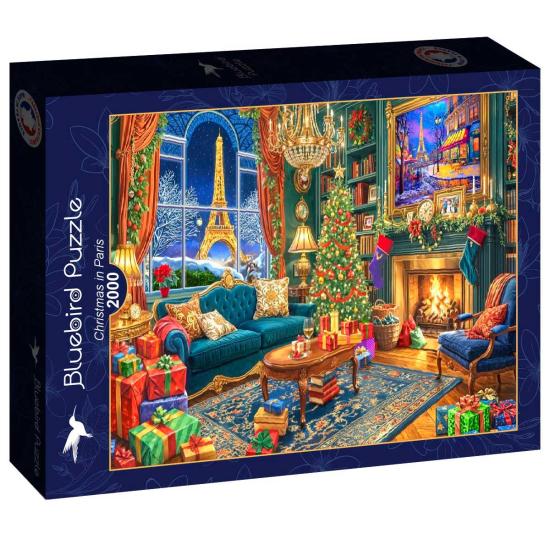 Puzzle Bluebird Noël À Paris 2000 pièces