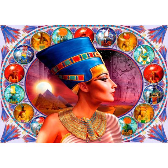 Puzzle 1000 pièces Bluebird Nefertiti Puzzle 1000 pièces Bluebird Nefertiti