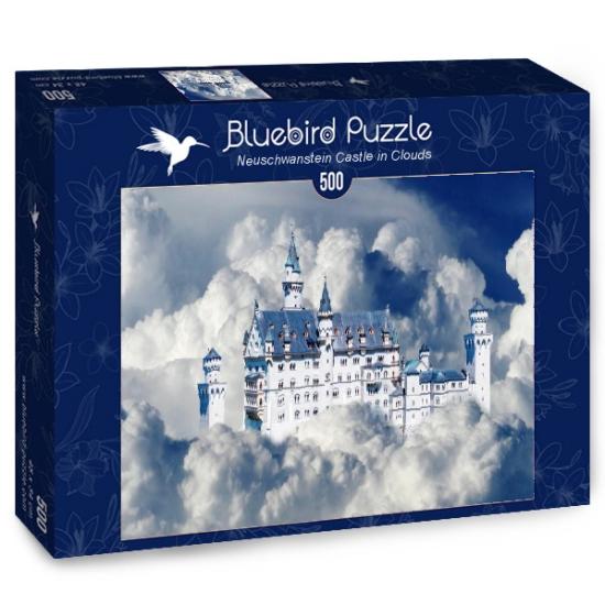Puzzle Bluebird Château de Neuschwanstein dans les nuages 500 pi