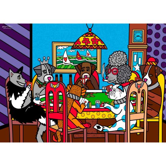 Puzzle Bluebird Soirée Jeux 500 pièces