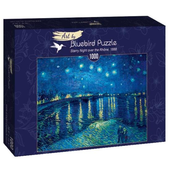 Puzzle Bluebird Nuit étoilée sur le Rhône 1000 pièces