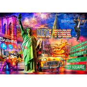 Puzzle 3000 pièces Bluebird New York