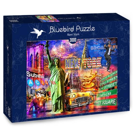 Puzzle 3000 pièces Bluebird New York Puzzle 3000 pièces Bluebird New York