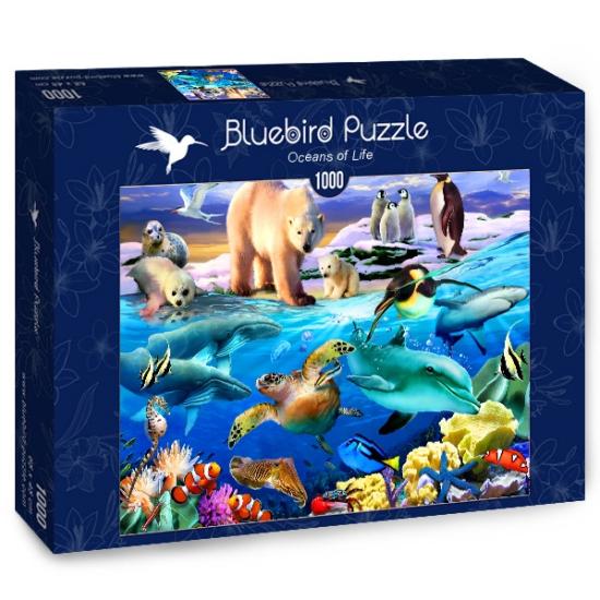Puzzle 1000 pièces Bluebird Oceans of Life