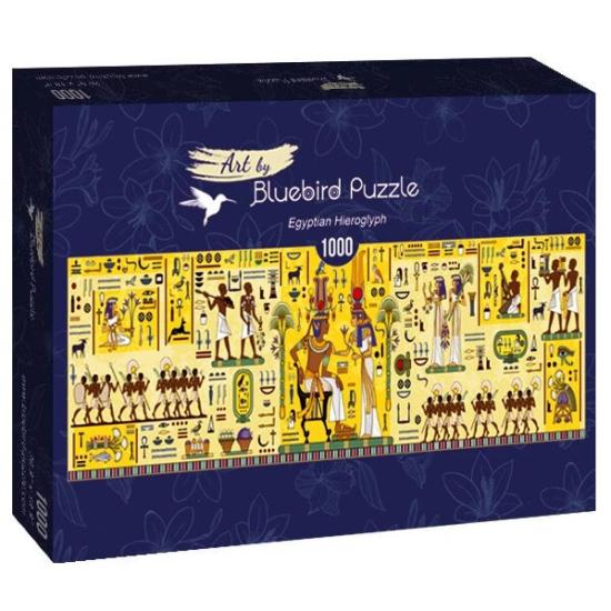 Puzzle Bluebird Hiéroglyphes égyptiens Panoramique 1000 Pièces