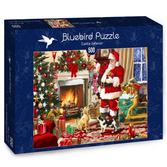 Puzzle Bluebird Santa Claus Inside 500 pièces