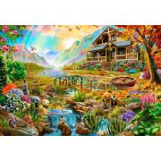 Puzzle Bluebird Paradis à la Campagne 1000 pièces