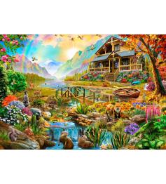 Puzzle Bluebird Paradis à la Campagne 1000 pièces