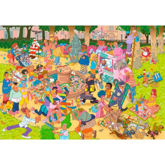 Puzzle Bluebird Parc du Rire 1000 pièces