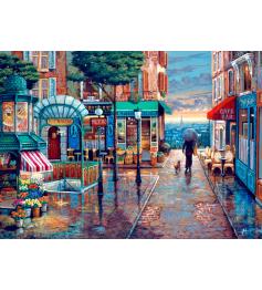 Puzzle Bluebird Promenade sous la pluie 500 pièces