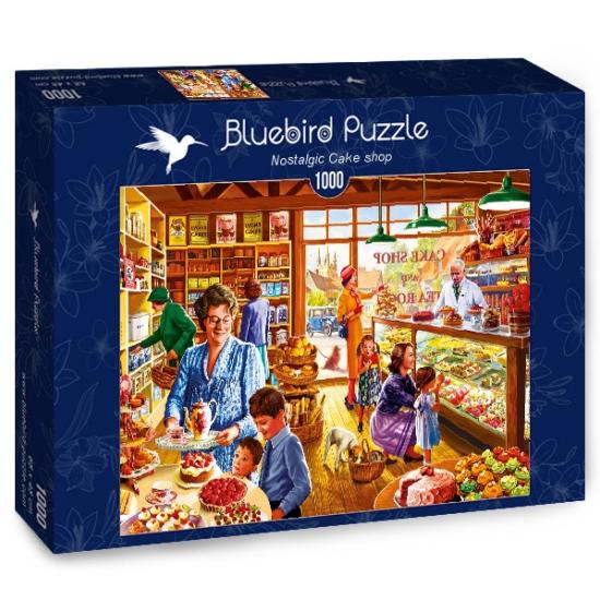 Puzzle 1000 pièces Bluebird Nostalgic Pastry