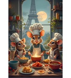 Puzzle Bluebird Petits Chefs de Paris 1000 pièces