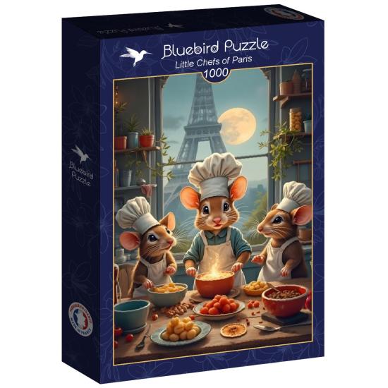 Puzzle Bluebird Petits Chefs de Paris 1000 pièces
