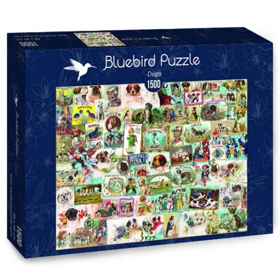Puzzle Chiens Bluebird 1500 pièces