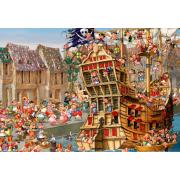 Puzzle Bluebird Pirates 1000 pièces