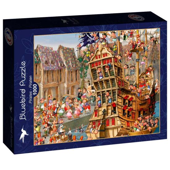 Puzzle Bluebird Pirates 1000 pièces