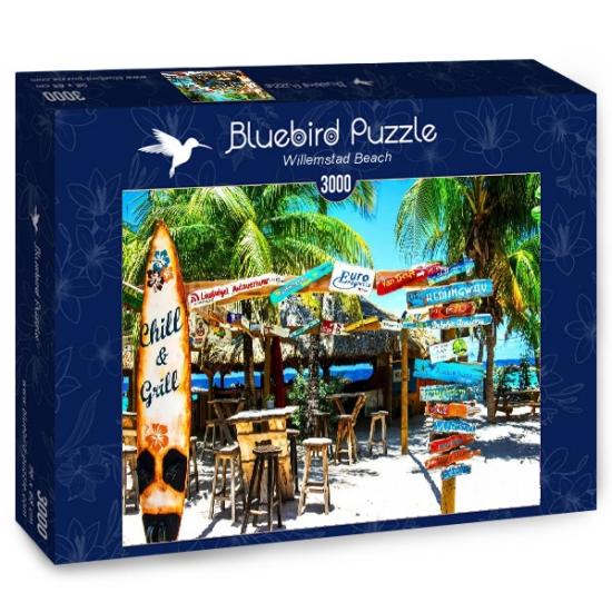 Bluebird Beach Willemstad Puzzle 3000 pièces Bluebird Beach Willemstad Puzzle 3000 pièces
